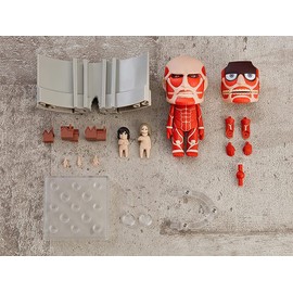 Nendoroid G17056 Attack on Titan Super Large Giant Renewal Set, Non-Scale, Plastic, Pre-Painted Action Figure