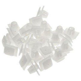 BYOBYO 50 Pcs Lower Outer Door Weatherstrip Clip, 75315-59A-004/75315S9A004 White Car Assessories Parts Vehicle Replacement for Car, Vehicle