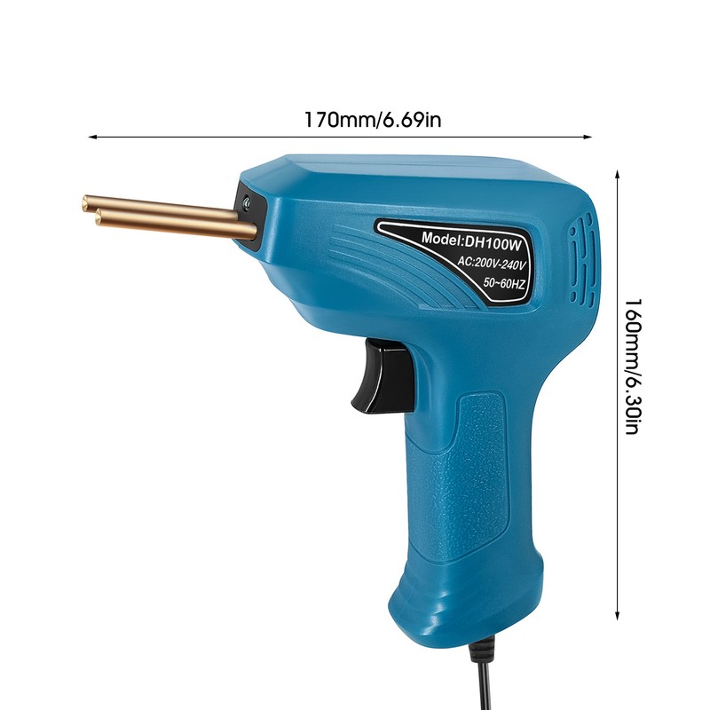 Portable Handheld Plastics Welding Machine Panel Crack Repairs Kit Thermal