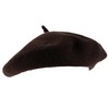 Hat To Socks Plain Wool Blend Beret Hat for Men