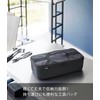 Yamazaki 1851 Tool Bag with Dividers, Black, Main Unit: Approx.