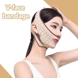 IKOPFLN 1 x chin mask, reusable V-line mask, for double chin and sagging facial skin