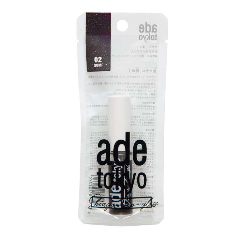 ade tokyo 02 Sumi Additive-Free Shage Lip Gloss (Plush, Moisturizing