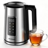 SHARDOR Electric Kettle 1.7L Stainless Steel, One Touch Start, Auto