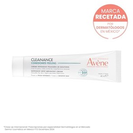 Avene Cleanance Comedomed Peeling, Crema Hidratante Facial Anti-imperfecciones, Piel Grasa o con Brotes, con Retinaldehído, Con Agua Termal, Ideal par