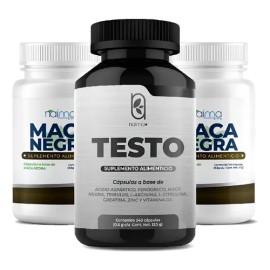 Testo Y Maca Negra Naima Suplemento Premium Vitalidad
