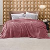 Bedsure 100% Cotton Blanket Queen Size for Bed - Breathable