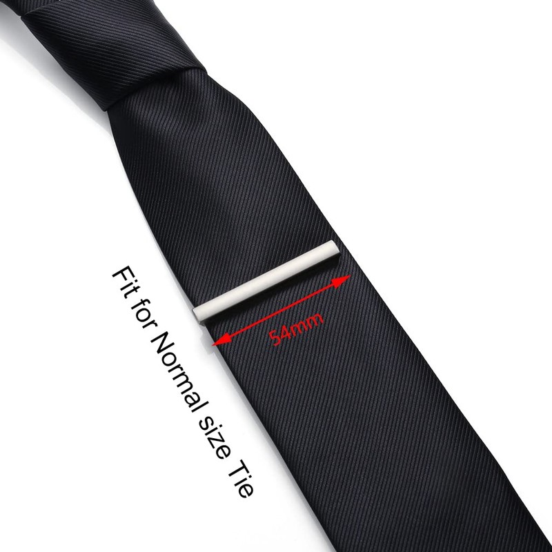 HONEY BEAR 3/5pcs Mens Tie Clip Set Tie Bar Normal