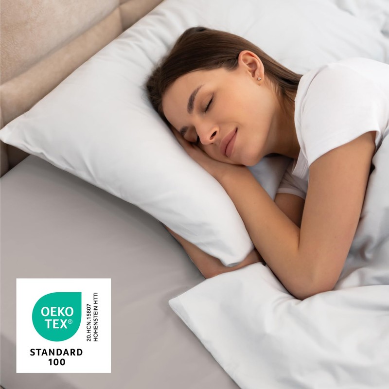 Dreamzie - Fitted Sheet 90 x 190/200 cm Pack of