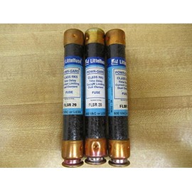 Littelfuse FLSR-20 Fuse Cross Ref 486L32, FLSR020 (Pack of 3)