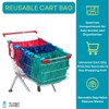 Handy Sandy Reusable Shopping Cart Bags (Set of 3), Foldable