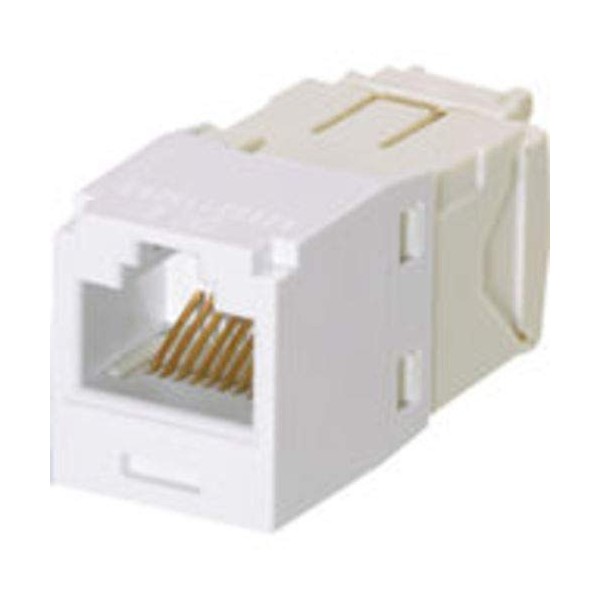Panduit Mini – com TX6 Plus – Modular Insert – White – 1 Port