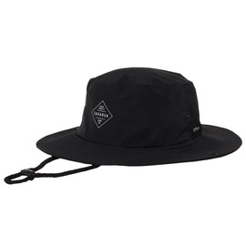 Tabarua Water Proof Surf Hat TM2005 Waterproof Breathable UV Protection UV Protection Unisex Outdoor Surfing Camping Marine Sports Fishing Climbing Free Size Black