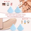 6-Piece Powder Puff Face Triangle Set - Triangle Powder Puff
