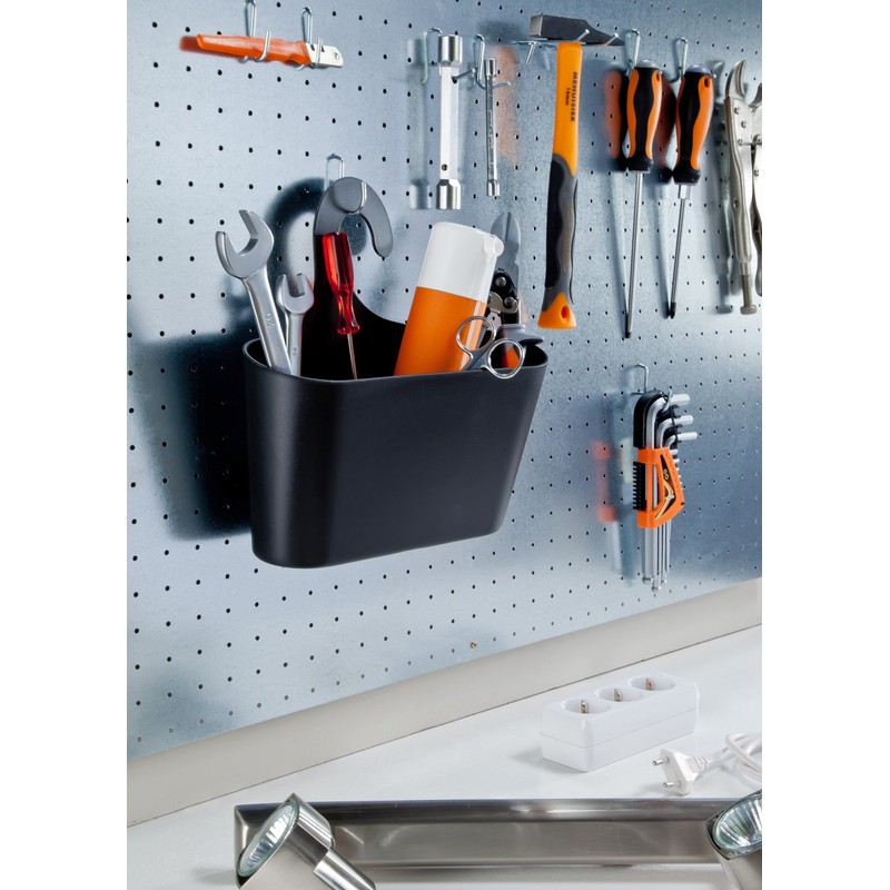 Shower Basket with Hooks for Hanging Bath Utensil Hanger