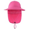 Connectiles Kids Summer UPF 50+ Flap Cap, Quick Drying, Wide