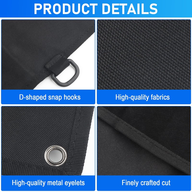 ComPDCVD 110 x 70 cm Patches Velcro Wall Velcro Mat