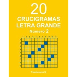 20 Crucigramas Letra Grande - N  2