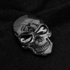 ECSiNG Skull Punisher 3D Sticker Waterproof Decoration Metal Logo Decals