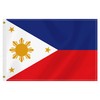 2×3 FT Philippines Flag,Medium 60×90 CM Filipino Outdoor Banner,100D Philippine