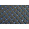 2 x Eco Leather Door Panels with Blue Stitching and