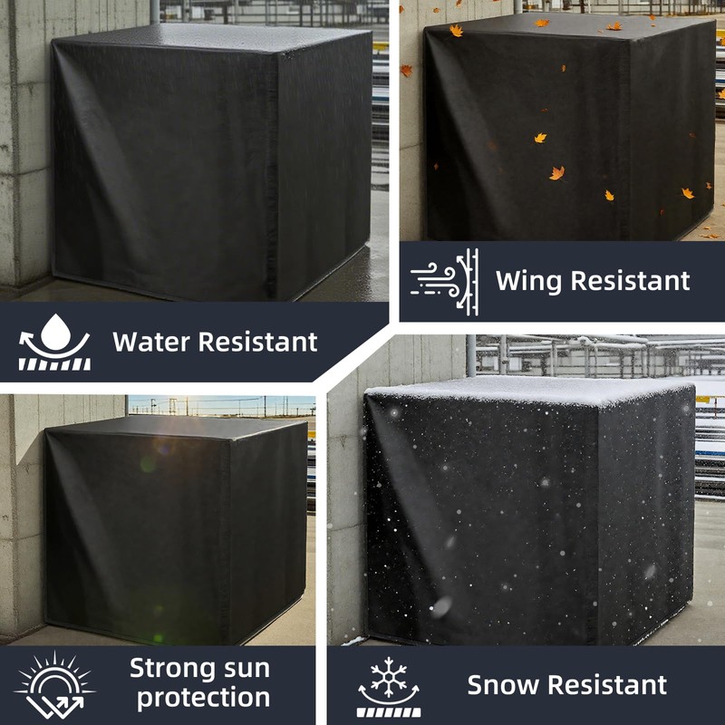 TIAOFY Waterproof Universal Generator Cover, Outdoor Generator Tent Running Cover,