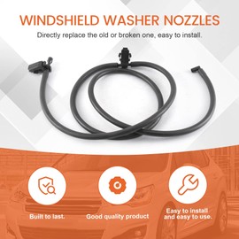 Lyaciomn New Windshield Windscreen Washer Nozzle Jet Hose A1698600492 for - a W169 2004-12 /B W245 2005-11 No Heated