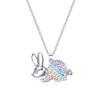 luomart Easter Bunny Necklace Gifts for Girls,Animal Rabbits Pendant Jewelry
