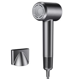 Nudwis Haartrockner mit Diffusor, 130000 RPM High Speed Haartrockner, Professionelle Haartrockner mit 500 Millionen Negative Ionic, 4 Temperaturen / 2 Geschwindigkeiten für Zuhause und unterwegs