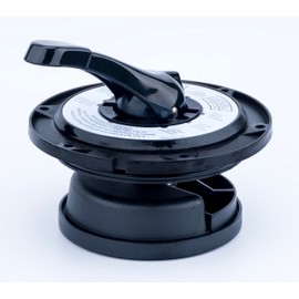 Sharutia SPX0714BA Key Cover and Handle Assembly Compatible with Hayward SP0714T Variflo Top- Mount MultiPort Valves, Pro Series, VL, HCF and S200 Series Sand Filter System S210S, S220T2