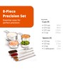 Morgenhaan Premium 304 Stainless Steel Measuring Kit - 8-Piece Essential