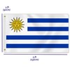 3×5 FT Uruguay Flag, Large 75D Uruguayan National Outdoor Banner,Decor