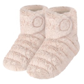 Microwavable Heating Booties for Discomfort Reduction, Microwave Foot Warmer for Reduce Aching, Foot Warmers for Feet, Feet Heating Pad for Cold Day, Microwave Heated Booties for Women & Men, S/M