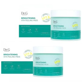 Dr. Jirai 닥터지 브라이트닝 비타 필링 패드 70매 x 2개 광채 피부 케어 Dr. JART+ Brightening Vita Filling Pad 70ea x 2 Glow Skin Care [Brightening Vita Filling Pads 70 sheets x 2 sets]