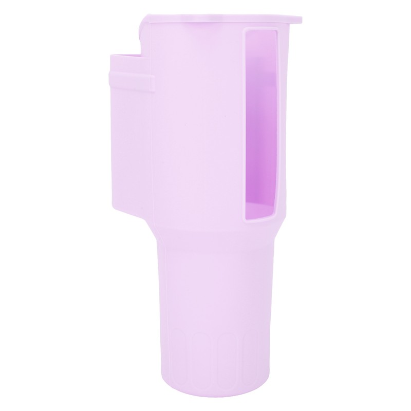 Cup Silicone Boot Sleeve with Pocket Chain Strap Flexible Soft
