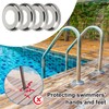 Pool Ladder Escutcheons - Stainless Steel Escutcheon Plates for 2"