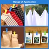 Pack of 50 Colourful Sock Clips for Washing Machine and
