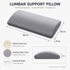 Lumbar Support Pillow for Sleeping – Memory Foam Waist Cushion