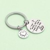 ASANHAO Bookworm Keychain, Literary Charm for Reading Enthusiasts - Graduation