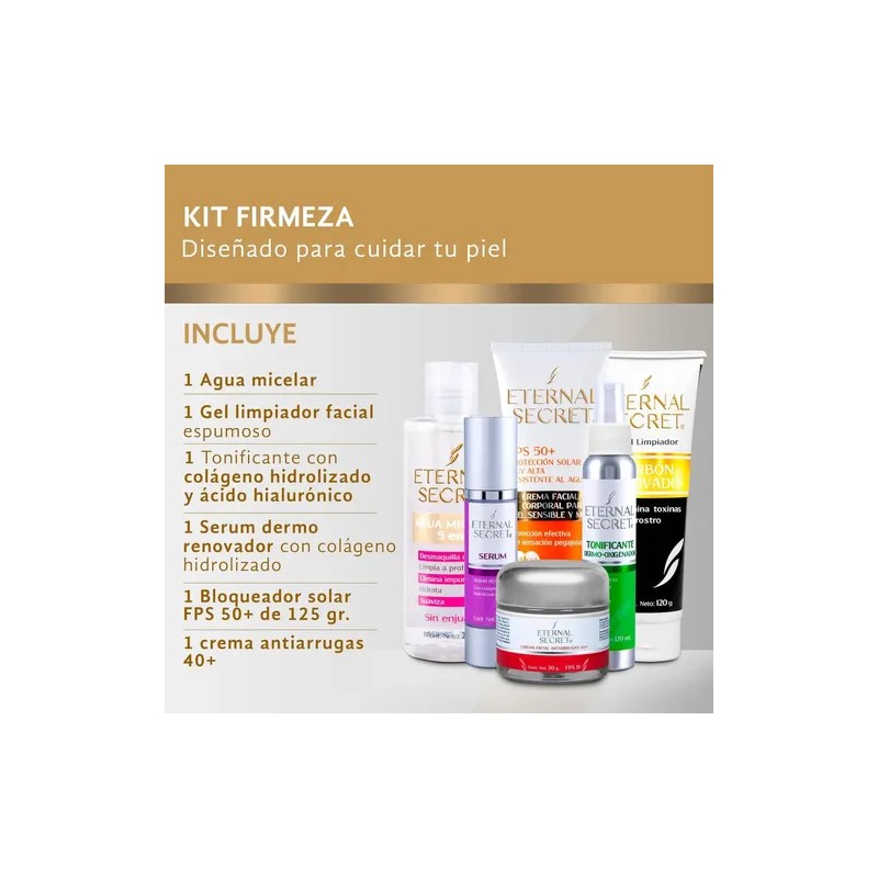 Eternal Secret Kit Hidratante - 6 Productos De Skincare