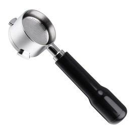Bottomless Portafilter 51 mm for DeLonghi Dedica EC680/EC685/EC785/EC820/EC850/EC860, with 2 Cups Filter Basket Strainer, with 3 Ears 5.5 mm Thickness