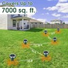 Mole Repellent for Lawns - Ultrasonic Gopher Repellent Solar Powered