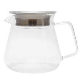 Glass Coffee ml/ml Transparent Glass Coffee Server Ideal for Family Coffee Lovers and Professional Baristas Kitchen Counters (300 ml)
