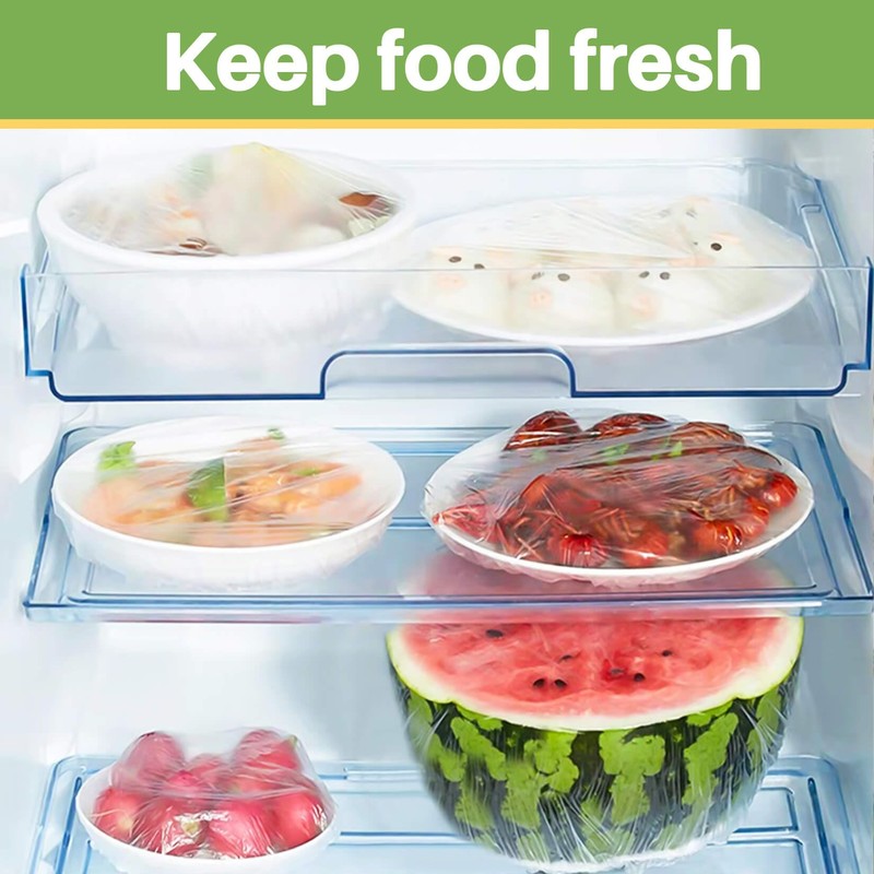 MAQIHAN 100 Bowl Covers Bread Proofing - Extra Large Plastic