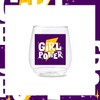 TOSSWARE POP 14oz Vino Girl Power Series, SET OF 6,