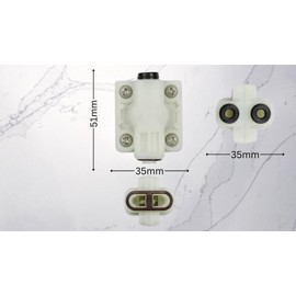 T & T Hardware Pressure Balance Cartridge – Compatible with Glacier Bay, Baypointe, Pegasus Faucets – Replaces PB0990, 19910PBX, 133807 – DIY Shower Valve Repair, White