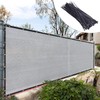 Royal Shade Custom Size 5' x 15' Grey Fence Privacy