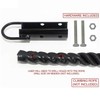 Forellfit 1.5” Climbing Rope Clamp，2 Sets Rope Climb Clasp Workout