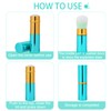 Retractable Foundation Brush, 2 Pieces Travel Blush Brush, Kabuki Brush,