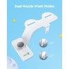 Ciays Toilet Bidet Non-Electric Bidet Toilet Attachment Dual Nozzles for